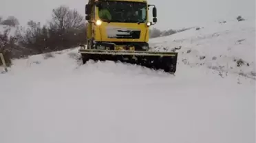 Kırklareli'nde Karla Mücadele Çalışmaları