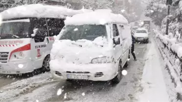 Bilecik'te Kar Yağışı