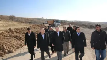 Başkan Yanılmaz, Kuzey İmar Yolundaki Çalışmaları Yerinde İnceledi