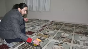 Osmanlı Padişahlarının Mozaik Tablosunu Yaptı
