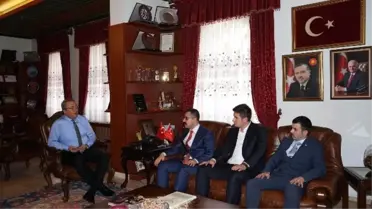 Ülkü Ocakları Başkanı Korkmaz'dan Ünver'e Ziyaret