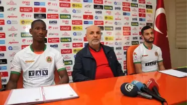 Aytemiz Alanyaspor, Glynor Plet ve Emre Nefiz'i Renklerine Bağladı