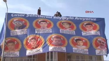 Diyarbakır - Çınar Şehitleri Teröre Lanet Okunarak Anıldı