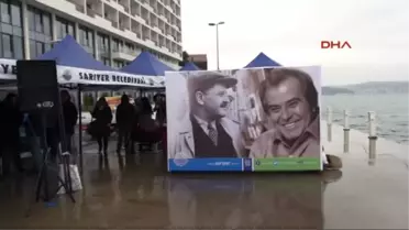 Nazım Hikmet 115'inci Yaş Gününde Denize Karanfiller Bırakılarak Anıldı