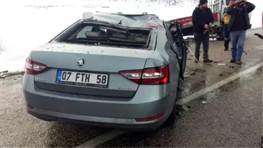 Ağır Ceza Hakimi, Savcı Eşi ve 2 Çocuğu Kazada Yaralandı