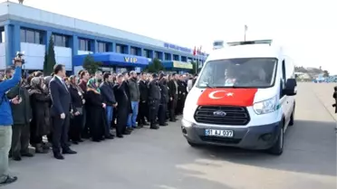 Şehit Polis Miraç Kadir Özcan'ın Cenazesi Trabzon'da (2)