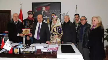 Aydın Efelerinden Başkan Özakcan'a Teşekkür Ziyareti