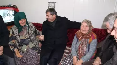 Başkan Alemdar Yaşlılara Ziyaretlerini Sürdürüyor