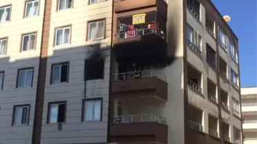 İkamette Çıkan Yangın Söndürüldü