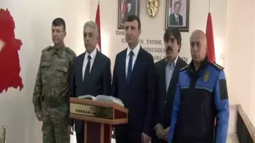 Bakan Yardımcısı Yegin Hakkari'de
