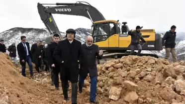 Torul Kalesinde Çevre Düzenlemesi Çalışmaları Başladı