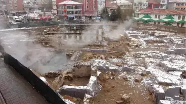 Yozgat'ta 2 Bin Yıllık Tarihi Roma Hamamı Görkemi ile Göz Kamaştırıyor