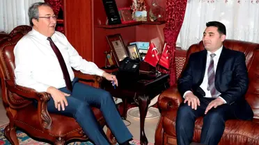 Hollanda'dan Gelen Heyet Başkan Ünver'i Ziyaret Etti