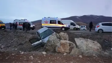 Gölbaşı'da Otomobil Devrildi: 2 Yaralı