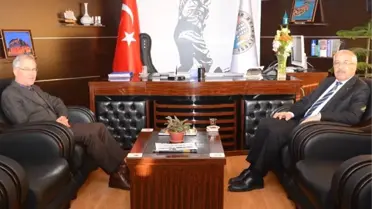 Müftü Şimşek'den, Başkan Acar'a Ziyaret