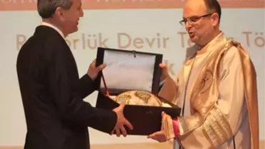 Okü'de Rektörlük Devir Teslim Töreni Yapıldı