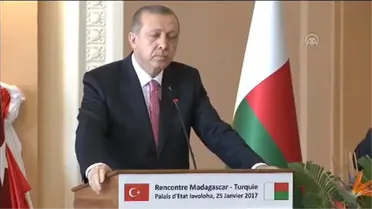Erdoğan: 'Temenni Ederim Ki Anayasa Mahkemesi de Bir An Önce Kararını Verir'- Antananarivo
