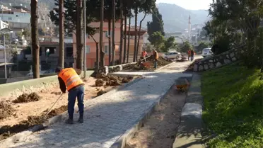 Narlıca Mahallesi'nde Parklarda Revize Çalışması