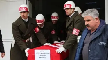 Fırat Kalkanı'nın 55'inci Şehidi Ordu'ya Uğurlandı