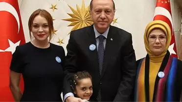 Lindsay Lohan Tüm Geçmişini Silip Erdoğan'la Yeni Bir Başlangıç Yaptı