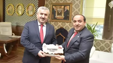 Başkan Baran, Posof Belediye Başkanı Ulgar'ı Ağırladı