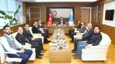 Rektör Karacoşkun'a Hayırlı Olsun Ziyaretleri Sürüyor