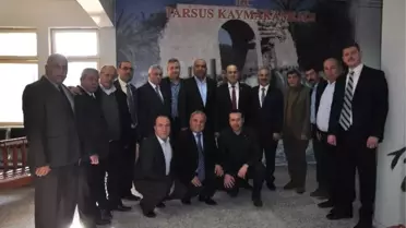 Başkan Dinçer'den Tarsus Kaymakamı Yüksel Ünal'a Ziyaret