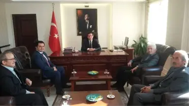 CHP Gökçebey Heyetinden Kaymakam Öztürk'e Ziyaret