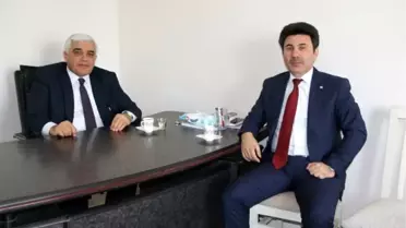 Rektör Karacoşkun, Milletvekili Hilmi Dülger'i Ziyaret Etti