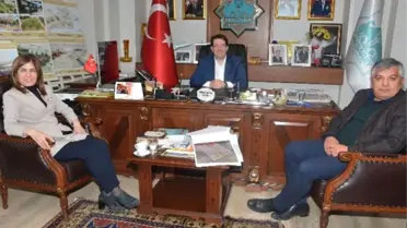 Ak Partili İnceöz'den, Başkan Yazgı'ya Ziyaret