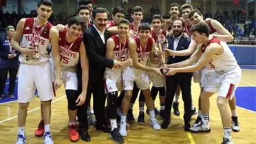 Tbf Uluslararası U16 Turnuvası'nda Türkiye Şampiyon