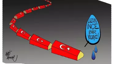 Türkiye Gündemini Çizgilerle Anlattı