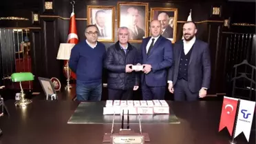 Belediye Başkanından Samsunspor'a Destek