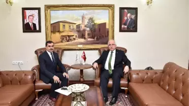 İlci'den Vali Tuna'ya Veda Ziyareti