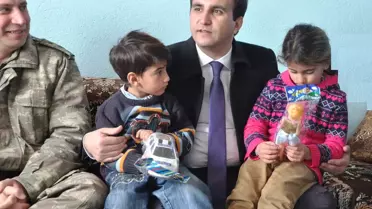Kaymakam Dundar'dan, Şehit Ailelerine Ziyaret