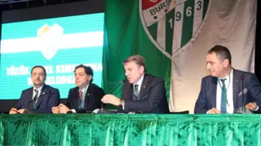 Bursaspor'un Tüzük Genel Kurulu Yapıldı