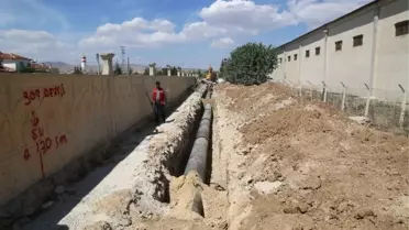 Çay ve Bolvadin'e İçmesuyu Temin Edecek İsale Hattının İnşaatını Sürüyor