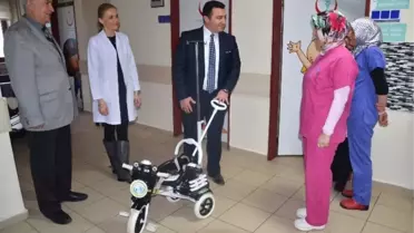 Başkan Bakıcı'dan Hastanede Tedavi Gören Çocuklara Sürpriz Hediye