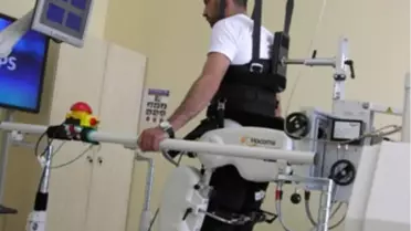 Bitkisel Hayat Sonrası Robotik Rehabilitasyonla Yaşama İlk Adımını Attı