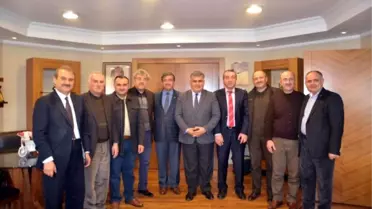 Kayseri'nin İlçe Başkanlarından Başkan Özgüven'e Ziyaret