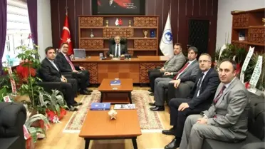 Küsi Çalışma Grubu Üyelerinden Rektör Şengörür'e Ziyareti