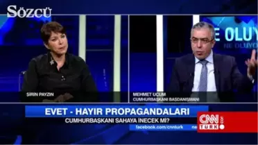 Uçum: Cumhurbaşkanı'nın Kampanyalarda Yer Alması Meşrudur