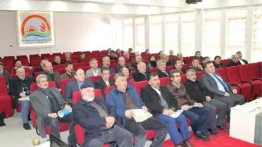Bayburt Muhtarlarına Bilgilendirme Toplantısı Düzenlendi