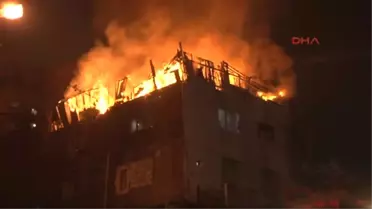 Alevlerin Arasında Mahsur Kaldı, Itfaiye Kurtardı