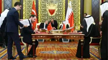 Türkiye ve Bahreyn Arasında 4 Anlaşma İmzalandı