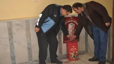 Cihanbeyli Belediyesi'nden Atık Pil Toplama Kampanyasına Destek
