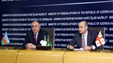 Gürcistan Dışişleri Bakanı Janelidze Azerbaycan'da
