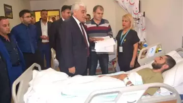 Milletvekili Dülger, Yaralı Askerleri Ziyaret Etti