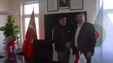 Başkan Arayıt'tan Yeni Ziraat Odası Başkanı Özkara'ya Ziyaret