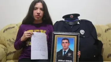 Polis Kızından Cumhurbaşkanı Erdoğan'a 'Şehitlik Mektubu'